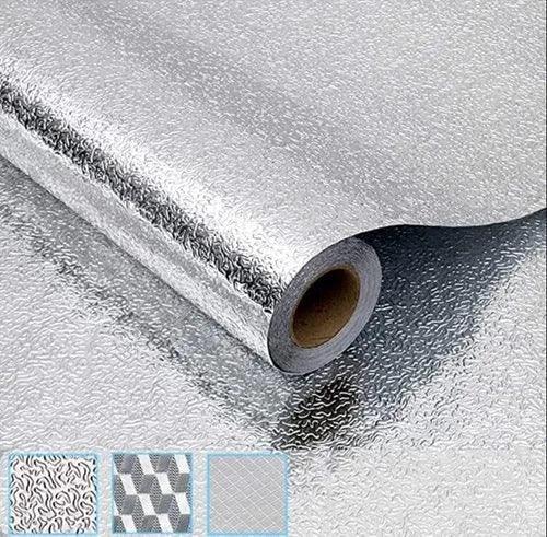 Autoadhesivo Aluminio 30 x 200 cm