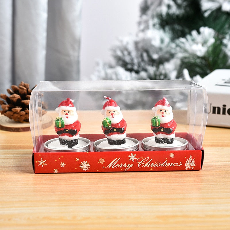 Set 3 Velas de Navidad