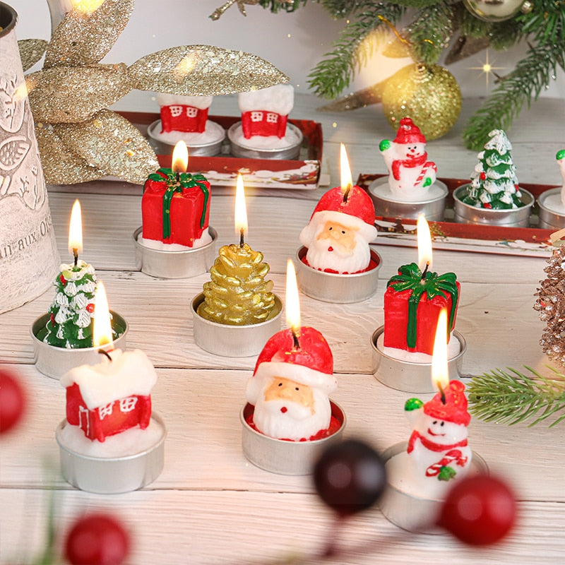 Set 3 Velas de Navidad